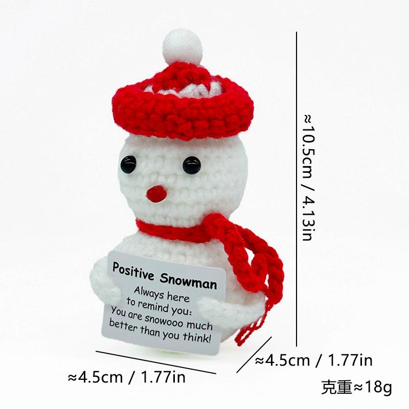 Christmas Tree Car Pendant Color Christmas Tree Woolen Handmade Hook Weaving Gift Creative Pendant Gift Ornament Doll Bag Cloth