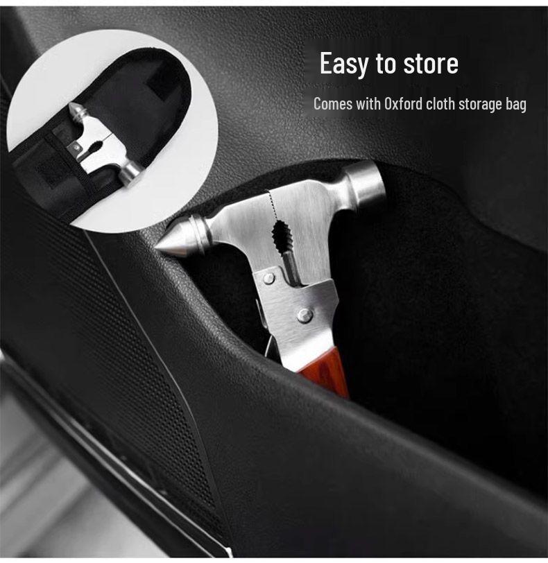 Multifunctional Car Safety Window Breaker & Emergency Escape Tool