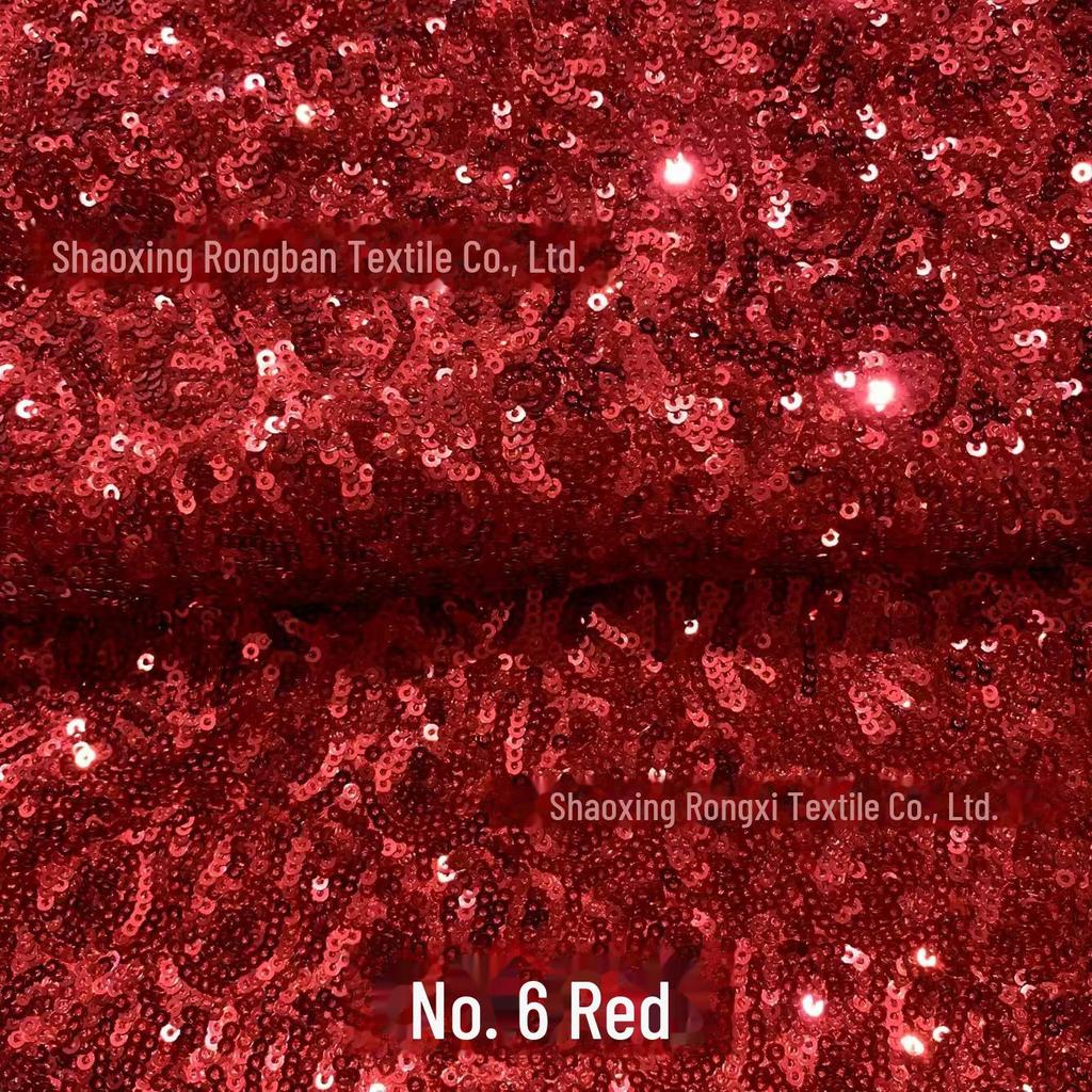 3mm Satin Cloth Sequin Bow Headband, Shoes, and Hats with Embroidered Earthworm Flower Jacket Fabric