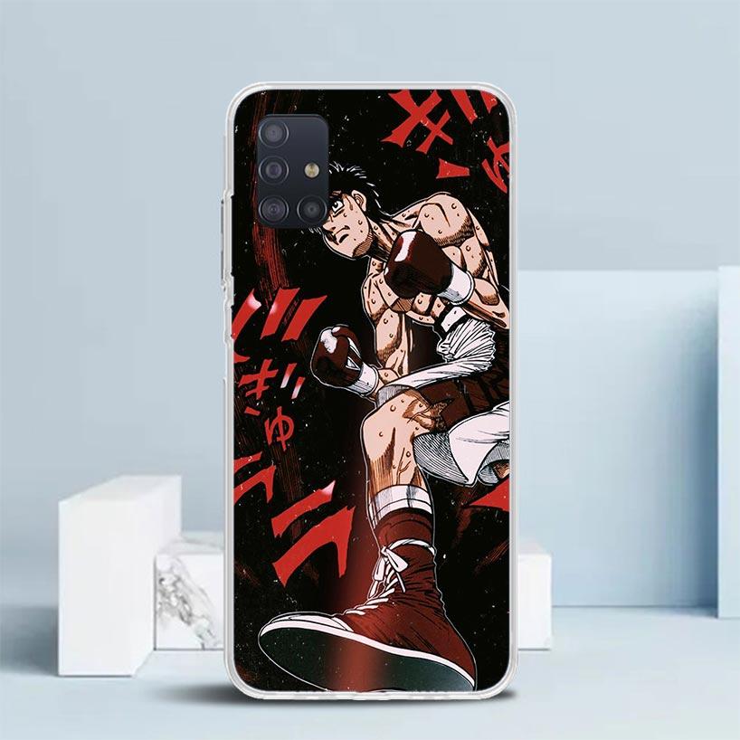 Hajime No Ippo Comics Soft Cover for Samsung Galaxy A12 A22 A32 A52 A72 A02S Phone Case Note 20 Ultra 10 S10 Plus A51 A71 A50S A