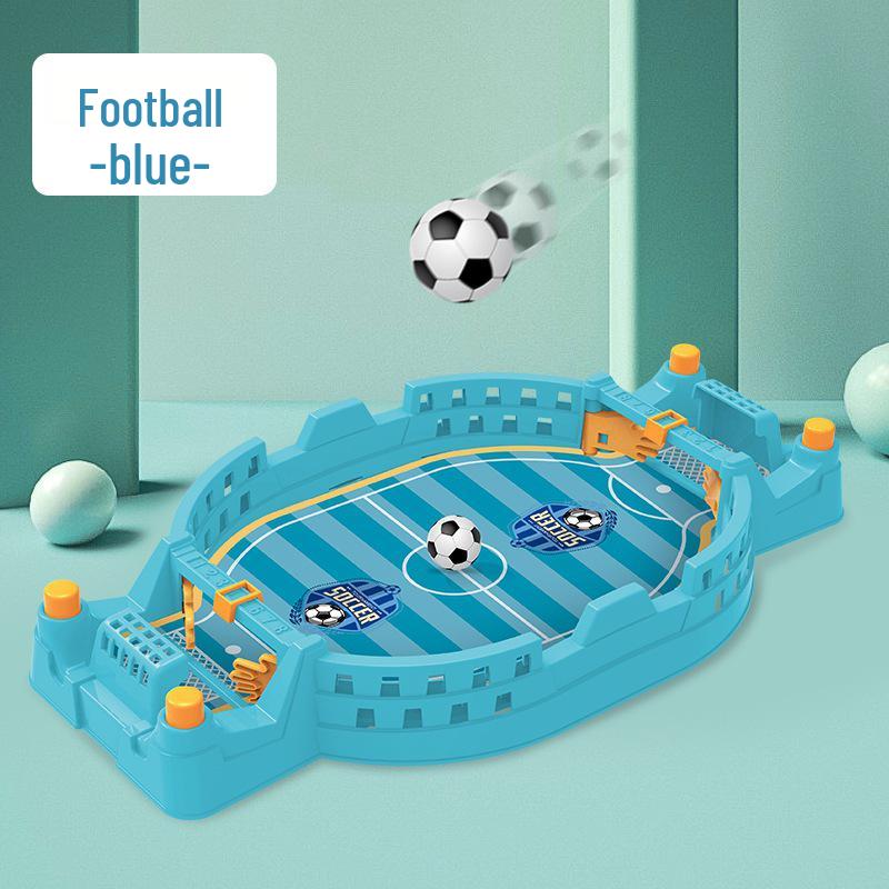 

Children s Two-Player Tabletop Football Game: Interactive Parent-Child Educational Toy синий