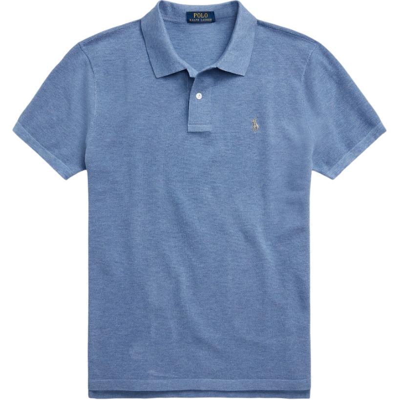 

Polo Ralph Lauren Однотонна вишита футболка поло з коротким рукавом приталеного крою для чоловіків топи Синій MNPOKNI1N821221-400 S