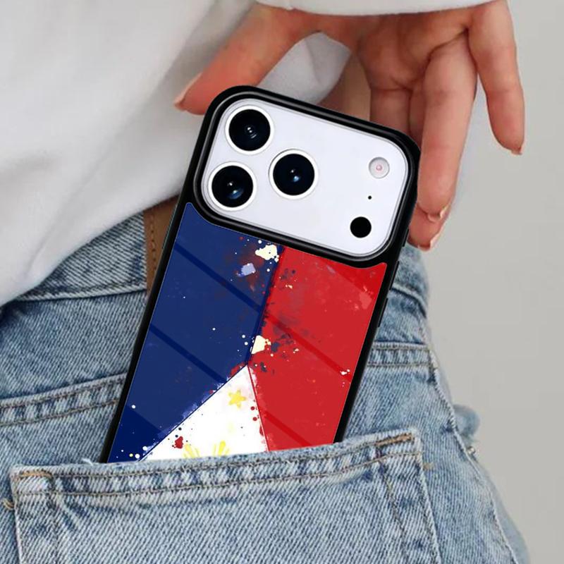 Philippines Flag Phone Case for iPhone 17ProMax 12 13 14 15 16e 17 Pro Max Plus Air Cover