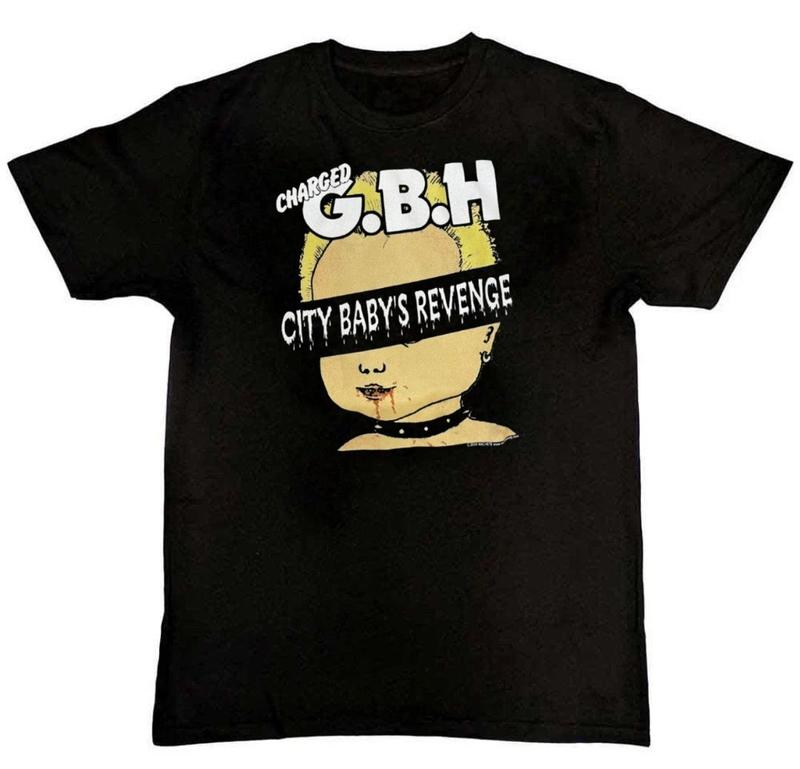 

Charged GBH Band Graphic Print Unisex T-Shirt XXXL