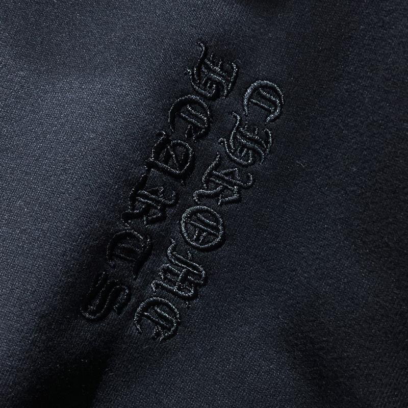 8065 CHROME HEARTS 2025 New Spring and Autumn Plus-size Thin Style Classic Style Logo Hooded Sweatshirt for Couples