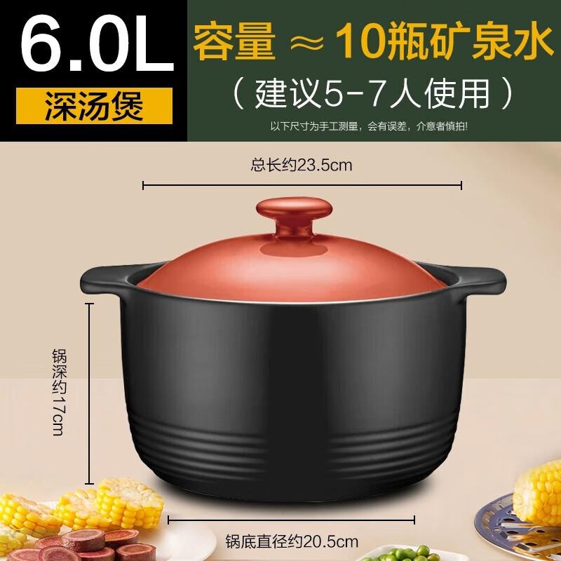 SUPOR Ceramic Health Stew Pot 6L