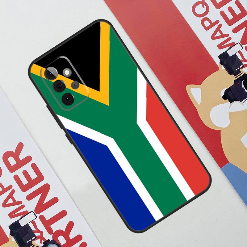

South African Flag Case For Samsung Galaxy A52 A32 A12 A56 A36 A16 A13 A23 A33 A53 A54 A34 A14 A15 A35 A55 A17 Samsung A22 5G