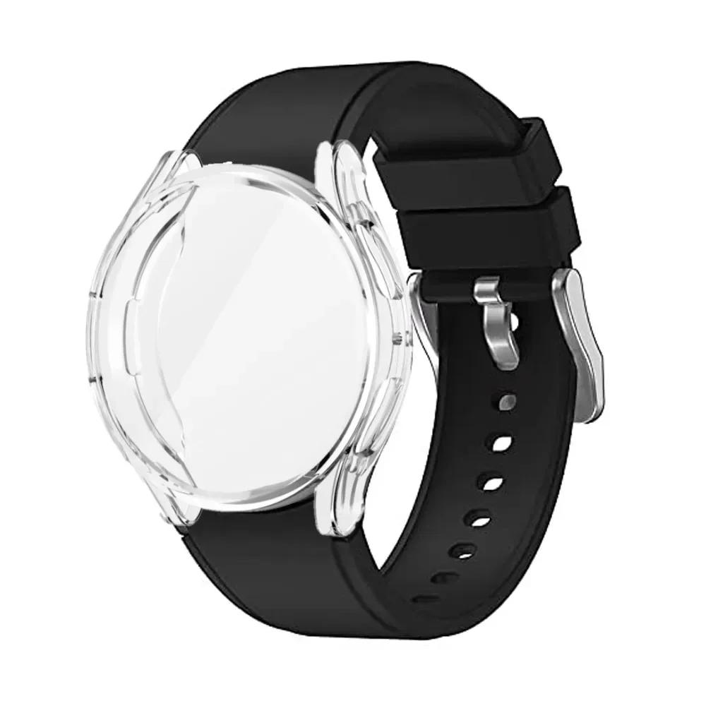 Case+Band for Samsung Galaxy Watch 4/5/6 40mm 44mm Protective Soft TPU Cover+Bracelet for Galaxy Watch 6 Classic 43mm 47mm Strap