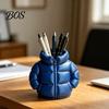 Marker Holder Down Jacket Pen Holder, 3D Printed Funny Puffer Pencil Cup, Office Cup Small Desk Organizer Storage Box for Home Desktop Decor Unique