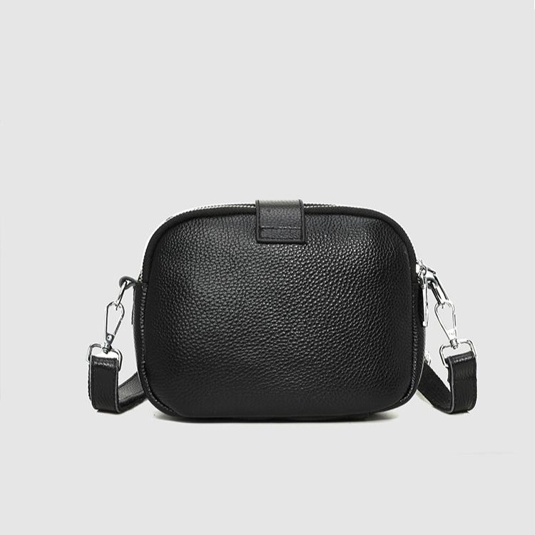 Η πρώτη στρώση γυναικεία τσάντα ώμου από δέρμα αγελάδας άνοιξη και καλοκαίρι νέα κλειδαριά τσάντα messenger από γνήσιο δέρμα μεγάλης χωρητικότητας ευέλικτη μικρή τετράγωνη τσάντα