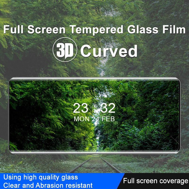 IMAK For OnePlus Ace 2 5G/11R 5G Phone Screen Protector 3D Curved Full Screen Tempered Glass Film