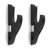 Sword Wall Mount 2/Set 1-Tier Hook Katana Holder Adjustable Display Hanger for Samurai Sword Tanto Rapier Cosplay Rack