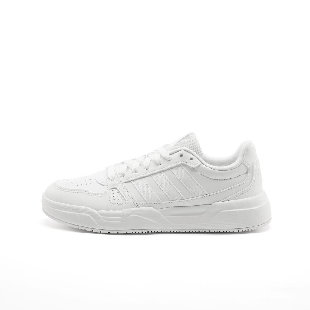 Adidas Lite Baller Pu Sports Comfortable Versatile Low-Top Skate Shoes Unisex Sneakers White JS4358