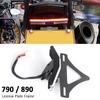 Motorcycle License Plate Frame For DUKE 790 For Duke 890 2018-2025 License Plate Holder Taillight Turn Signal Bracket