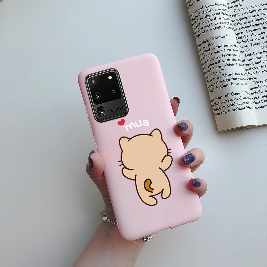Hülle Für Samsung Galaxy S20 S 20 Ultra Plus Silikon Malerei niedlich Weich Schlank Hülle Abdeckung Für Samsung S20 Plus Ultra Handyhüllen