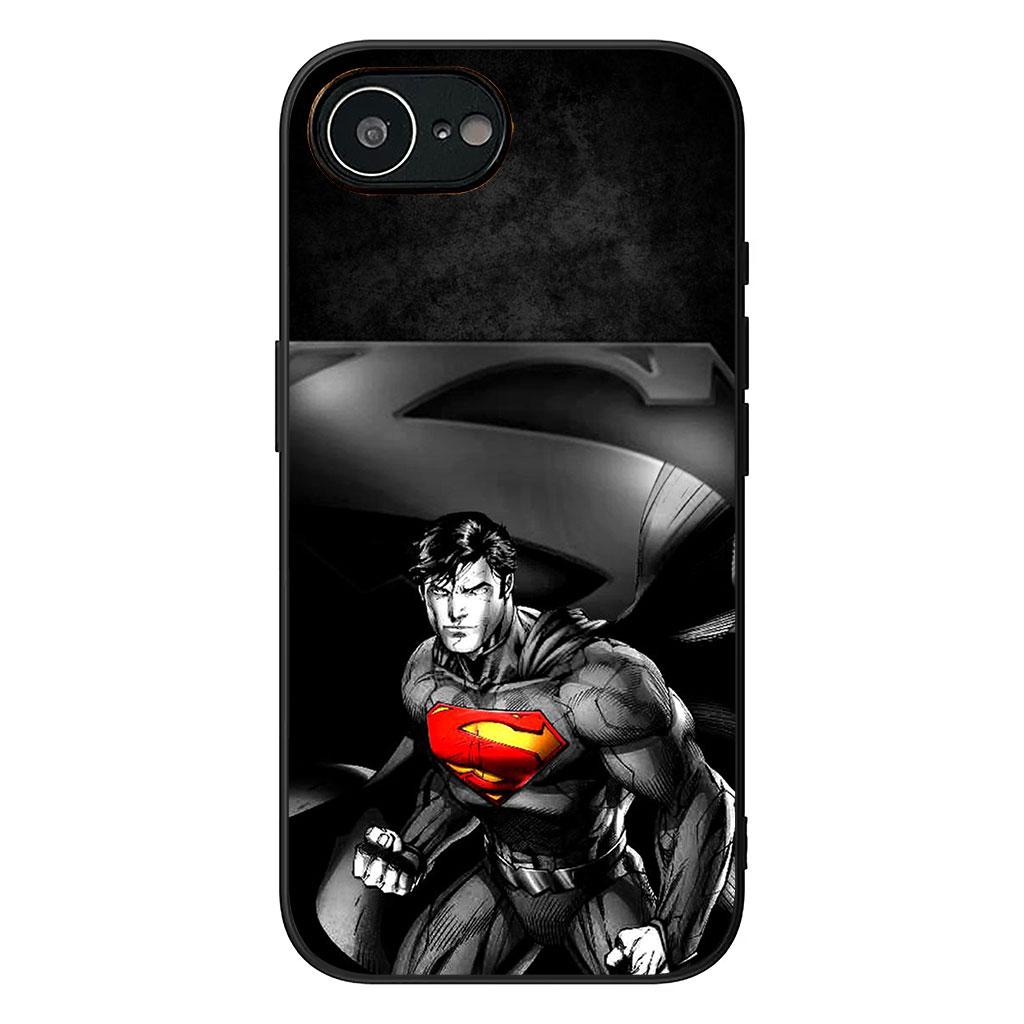 

Cover for Apple iPhone 17 16 11 Pro XS Max XR 6 7 8 Plus 16E SE 2020 Air 5 SE2 Phone Case S-Supermans DC Movie iPhone17 Pro