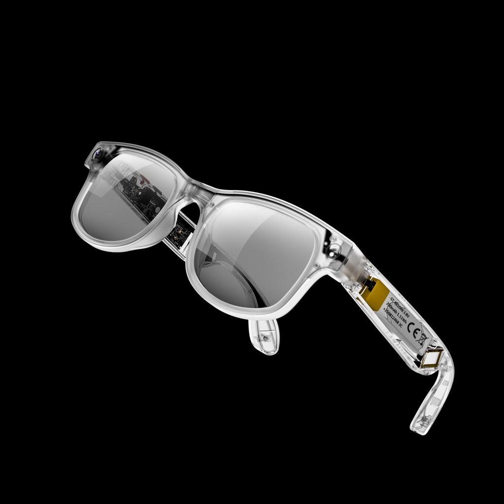 AIMB-G2 Smart Glasses Bluetooth Calling AI Voice Assistant for Taking Photos and Videos Anti Blue Light Color Changing Lenses