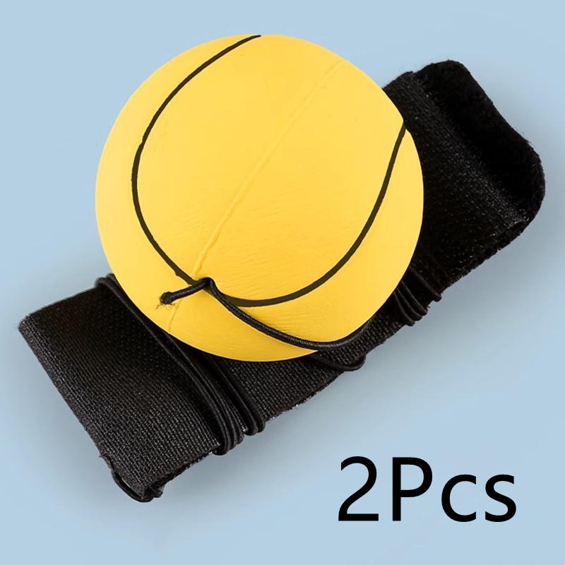 2 Stück Handball Handgelenkbälle Krafttraining Schwungbewegung Elastizität Schwammgummi Rückprall Partygeschenk für Teenager Erwachsene
