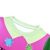 19783 Kinder Mädchen Lily Lovebraids Rosa Bedrucktes Kurzarm T-Shirt Oberteil Shorts Sets