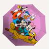 1pc Mickey Mouse Family Cartoon Umbrella, Portable 3-Fold Compact Umbrella, Suitable for Camping, Hiking and Travel, Ideal Easter Birthday G