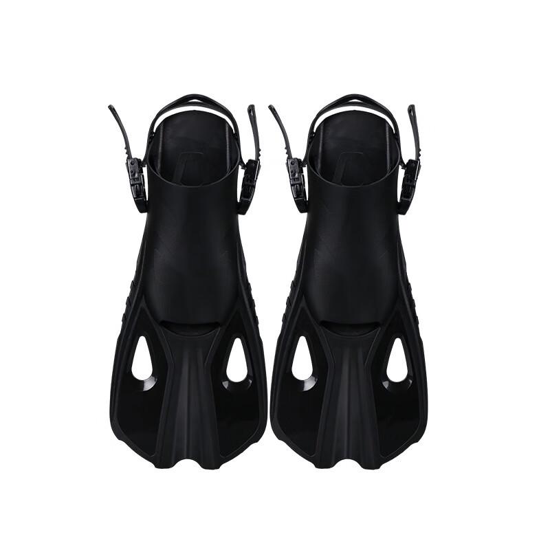 Longchan Adjustable Open-Heel Swimming Training Fins