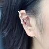 Dark Themed Earring Sweet Cool Ear Pin Comfortable Piercing Alloy Ear Studs Stylish Accessories for Parties and Event