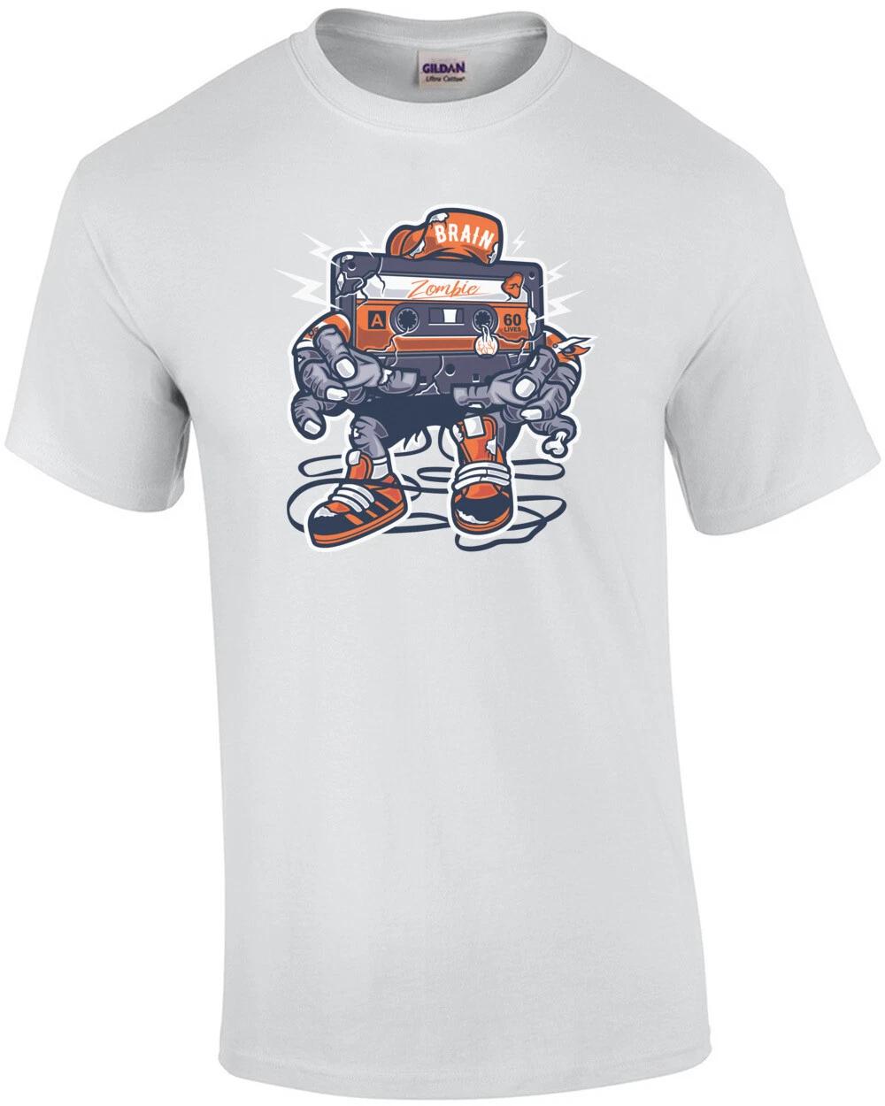 Zombie Cassette T-Shirt 4XL