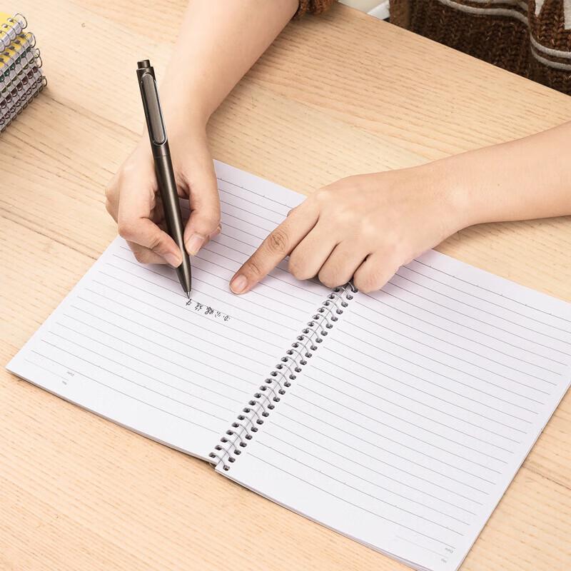 Deli A5 Spiral Bound Softcover Notebook (12 Pack)