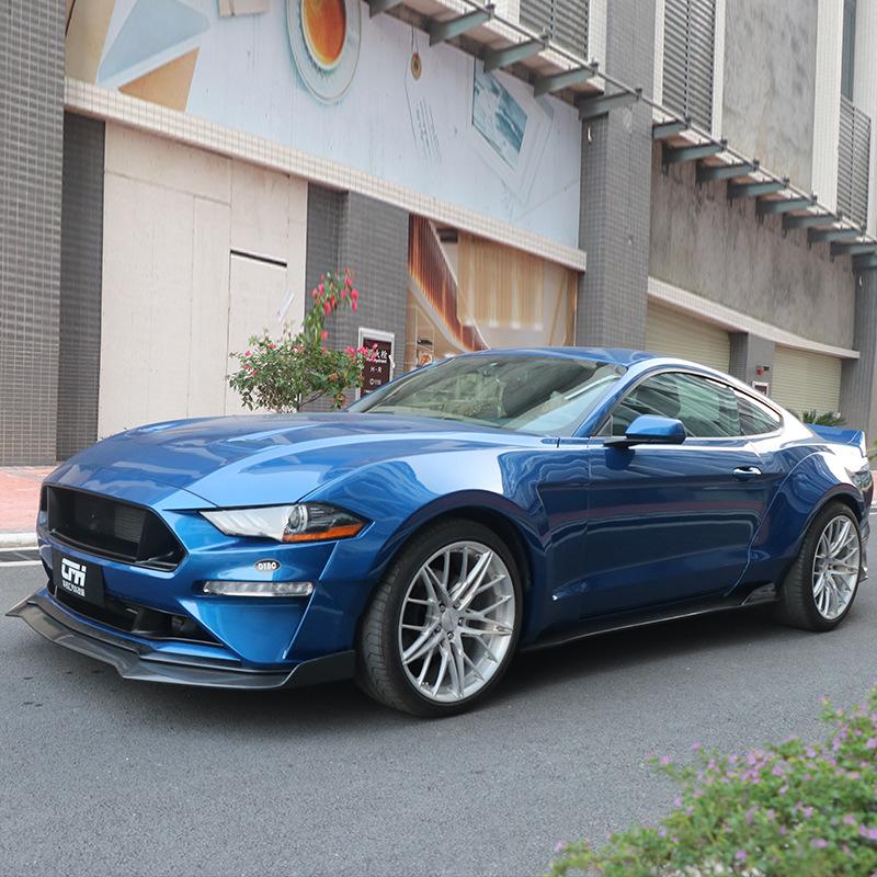 18-23 Ford Mustang Wide Body Kit: Mudguards, Wheel Arches, Fenders