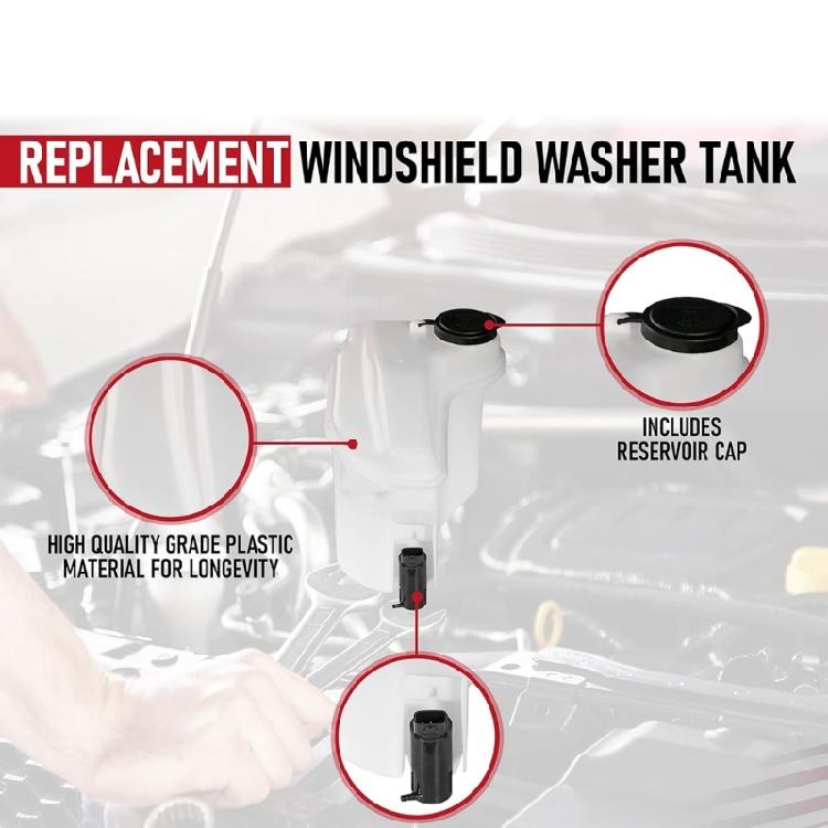 Car Wiper Fluid Tank Windshield Wiper Washer Fluid Reservoir Tank