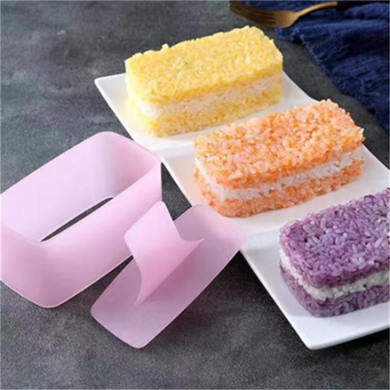 Formička na onigiri Domácí kuchyň Kuchyňské náčiní Pro kuchyň 4-5ks Sada Lis na sushi Pohodlné DIY Bento příslušenství Rýžové koule