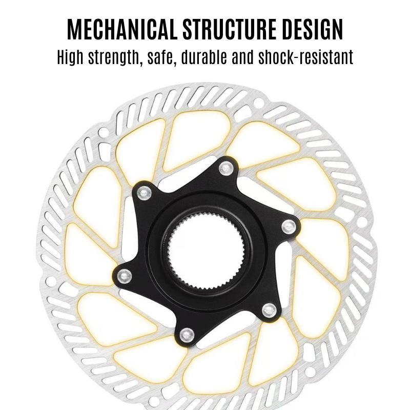 IIIPRO Bike Rotor Centerlock MTB Hydraulic Brake Disc Stainless Steel Durable Mountain Road Bike Brake Disk Rotors Cycling Part