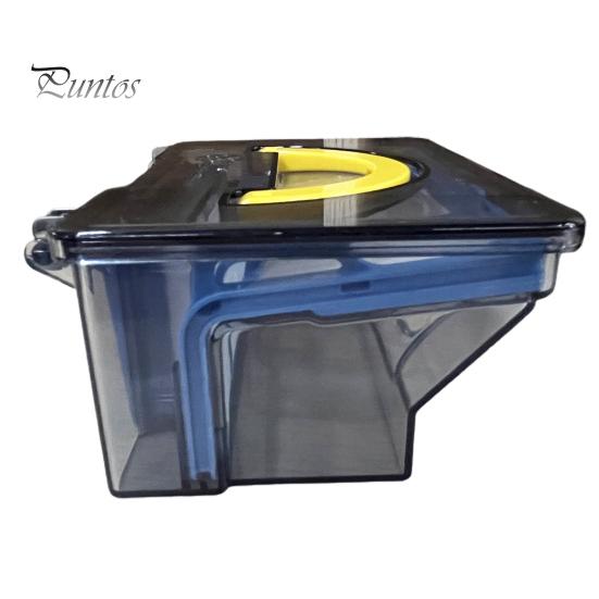 صندوق غبار المكنسة الكهربائية سهل التركيب، صندوق مجمع الغبار الشفاف العملي لـ ILIFE V3/v5S/v5s Pro