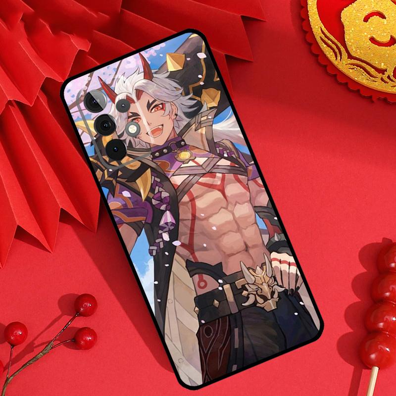

Genshin Impact Arataki Itto Case For Samsung Galaxy M21 M31 M35 M12 M13 M14 M15 M06 M16 M36 M56 M53 M32 M52 M55 M34 M54 Samsung M30s