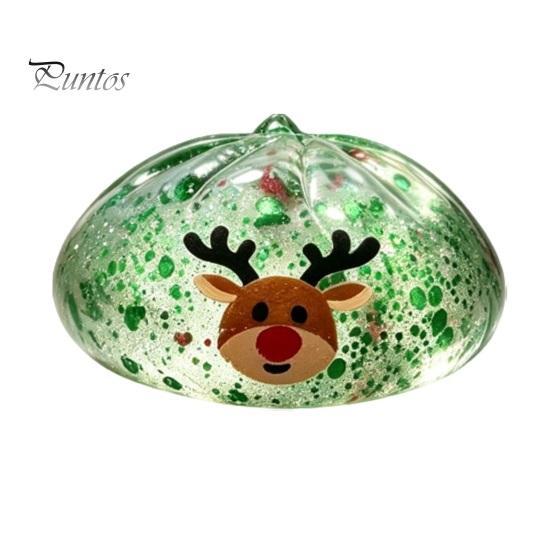 Lustige Quetschspielzeuge für Teenager Glitzer Brötchen Stressabbau Spielzeug, Weiches TPR Langsam Aufgehend Sensorisch Weihnachten Geburtstagsgeschenke Kinder Fidget Spielzeug Angstabbau,
