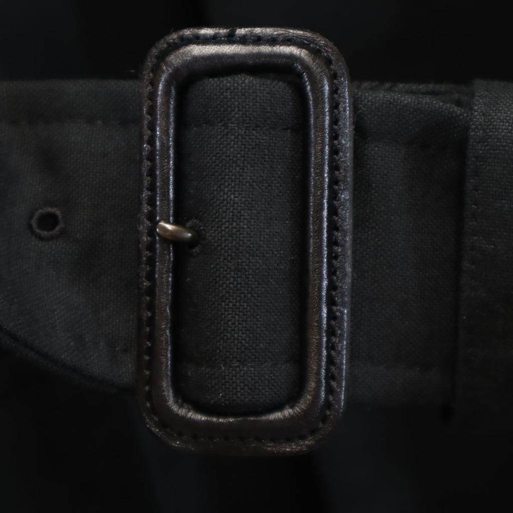 Drawer Made In Japan Stainless Collar Coat 36 Black With Liner Vest Women Used