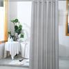 Solid Color Bathroom Curtains Opaque Partition Curtain Shower Curtains  Home Decoration