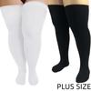 Girls Comfortable Plus Size Over The Knee Boot Long Socks Thigh High Stockings for Oversize Women Leg Warmers Large 3XXXL