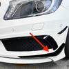 Mercedes Klasa A W176 AMG Przedni Zderzak Dolny Spoiler Splitter (13-15) - 1 para