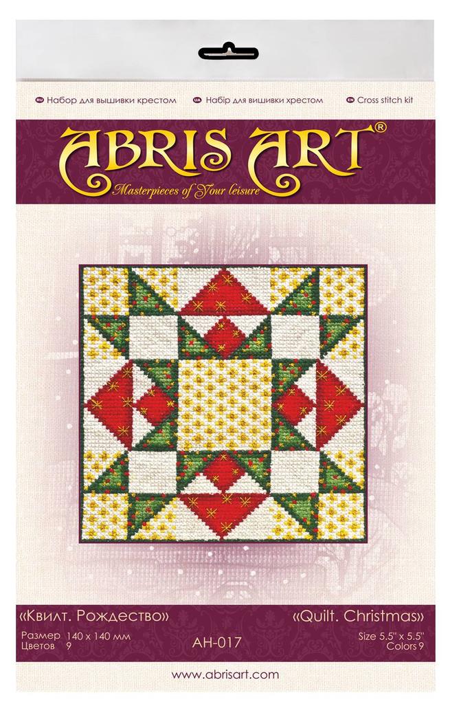 Cross Stitch Kit "Quilt" Abris Art