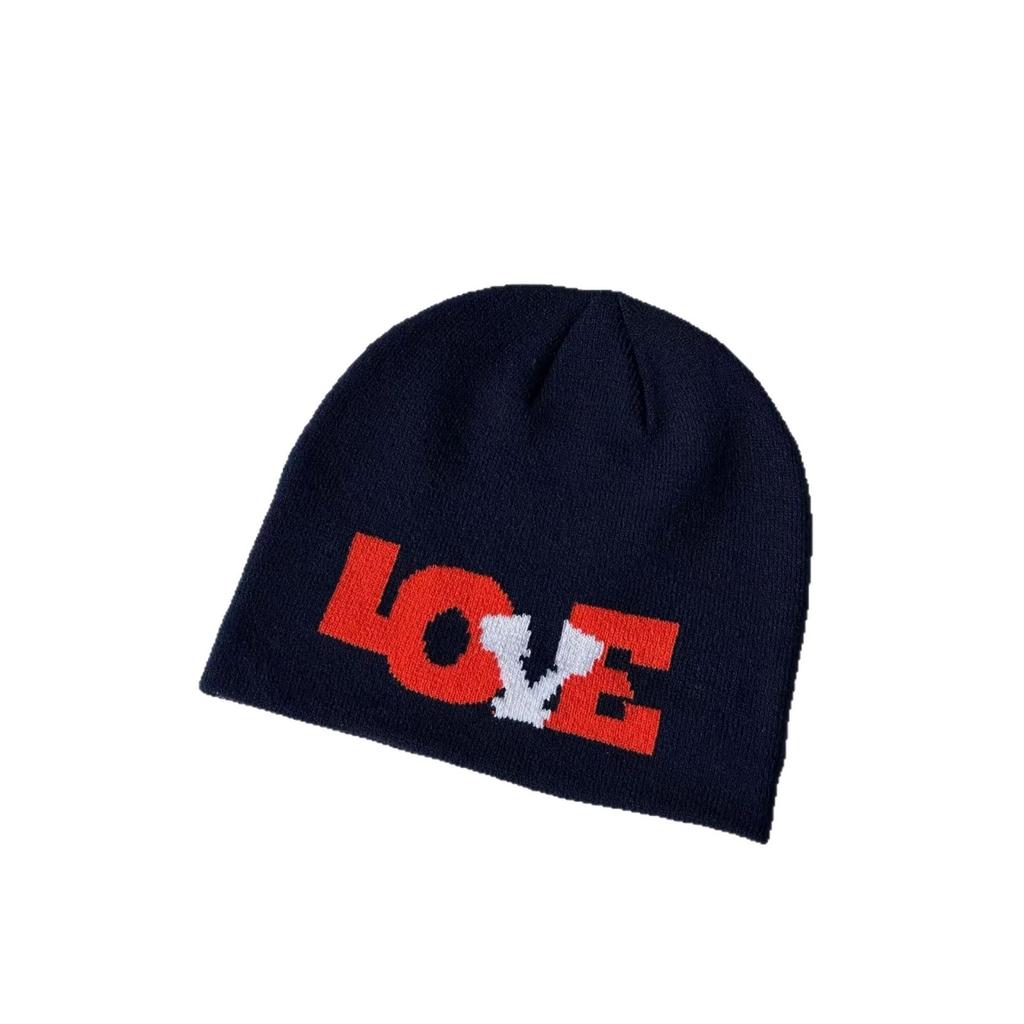 Korean trendy children's hats street ruffians handsome boys and girls knitted wool hats design sense head hat cold hat