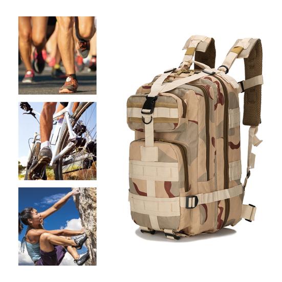 

Outdoor Sport Camouflage Military Army Camping Hiking Backpack Training Rucksack