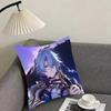 PPhainon HonkaiI Star Rail Game Cushion Cover Pillowcase Ultra Soft Skin Friendly Fabric Cloud Like Comfort Concealed Zipper