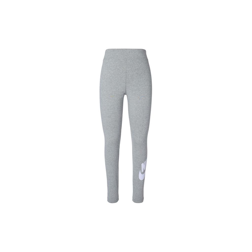Nike Sportswear Essential Høyt Liv Fitness Yoga Leggings Dame Underdeler Grå CZ8529-063