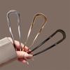 Fashion Hair Accessories Women Jewelry Headwear New Simple U Shaped Hair Forks Hairpin Metal Hair Sticks Geometric Hair Clips