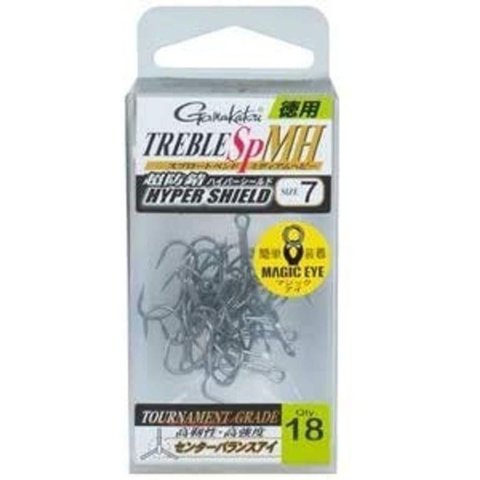 Gamakatsu Treble Hook SP-MH (HPS) #8, 8 count