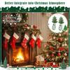 Christmas Wreath Hanger Silicone Xmas Garland Holder Reusable Adhesive Straps Wreath Holder for Mantel Fireplace Front Door Festive Decoration