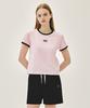 Malittepeulangsowajeobeo W Classic Logo Ringer Tee Light Pink
