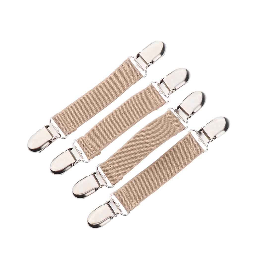 4x Multifunctionele Elastische Handschoen Wanten Clip Trui Sjaal Blouse Sluiting Grip