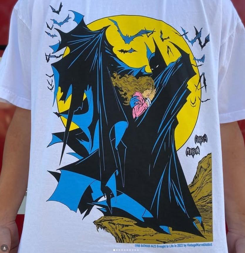 The Batman might. Vintage Tshirt Reprint Size S-4XL XXL